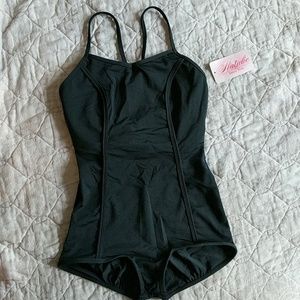 NWT Natalie Dance Wear Curvy Fit Leotard Small